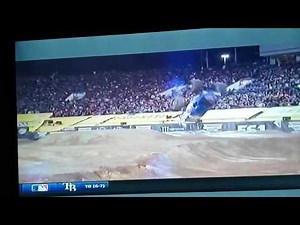 Monster truck front flip by mad scientist