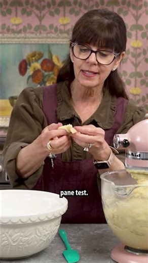 The Windowpane Test Explained (Perfect Bread Dough Tip) #breadmaking #bakingtips #kitchenhacks