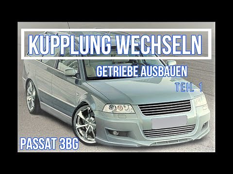 1.9 TDI VW (Passat 3BG) Kupplung wechseln, Ausbau Teil 1(1.9 TDI VW clutch change, removal part 1)