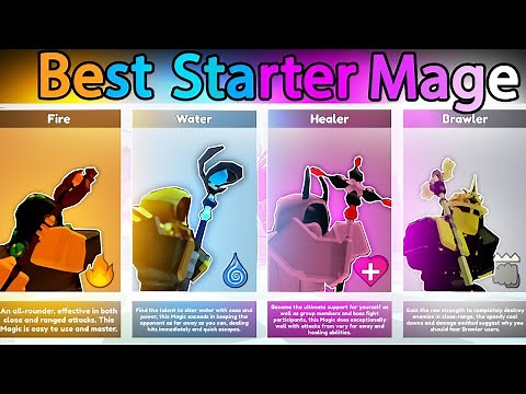 The Most *OP* Starter Magic (BEST) (Sorcerer Fighting Simulator)