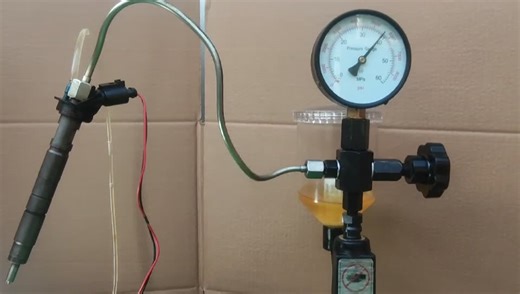 DDS60 Electric Steel Diesel Injector Nozzle Tester Provides Pressure and Opens Fuel Injector
