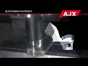 Mitsubishi Materials AJX High-Feed Radius Cutter