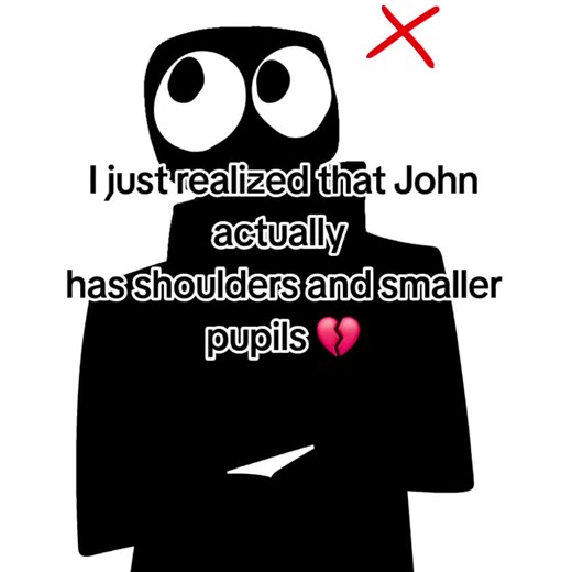 I know that I can draw him however I want. It just felt kinda off when I drew him that way. He looked like a child with those big ahh eyes I gave him💔💔 #Graceroblox #JohnGrace #👀👀 #grace #yay