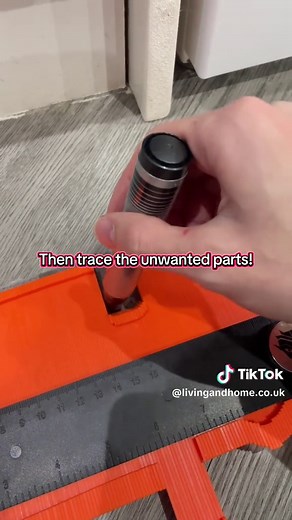 Contour Gauge for Easy Flooring Installation