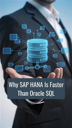 Why SAP HANA Is Faster Than Oracle SQL | ZaranTech #shorts