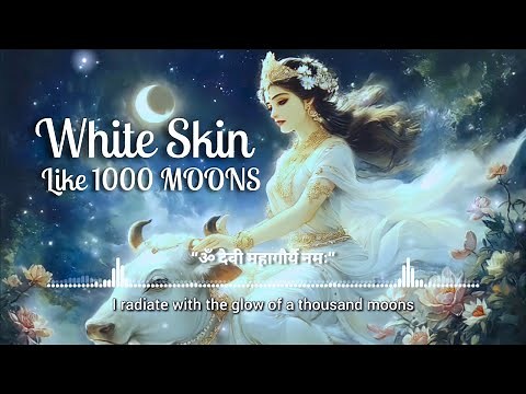 Maha Gauri Mantra Subliminal For Divine White Skin Subliminal 🌕 | Instantly Effective