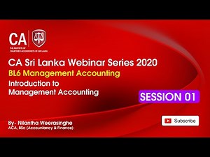 BL6 Management Accounting / 13 Dec 2020 Session 1