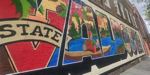 Valdosta’s Dasher Building welcomes new downtown mural