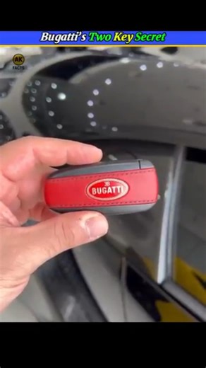 Why Bugatti Has Two Keys 😳