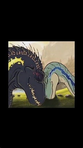 blue x indoraptor