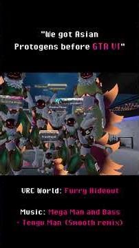 "We got Asian Protogens before GTA VI"‪@BingusAsmr_og‬ #kitsuneprotogen #furry #vrchat #protogen