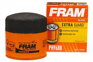 FRAM Extra Guard Oil Filter, PH9688, 10K Miles, Replacement Oil Filter Fits Select Vehicles