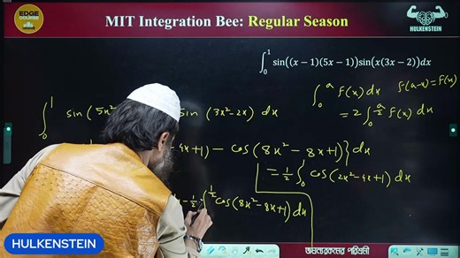 MIT | INTEGRATION BEE CONTEST 2026 | Regular Round | Question & Solution | HulkenStein
