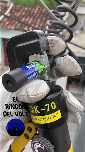 Como usar un conector bimetalico