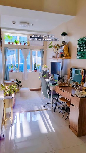 me and my little space ✨️ #interiordesign #architecture #condo #condoph #condominium #condointerior #condotherapy # condodecor #condodesign #condolife #condoliving #condolivingph #condolifestyle #homeinspo #homedesign #homedecor #homesweethome #interiorinspo #contemporaryart #smallspaces #smallspaceliving #citylife #citylifestyle #citygirl #home #indoorplant #condoplants #indoorplants #cozy #cozyhome