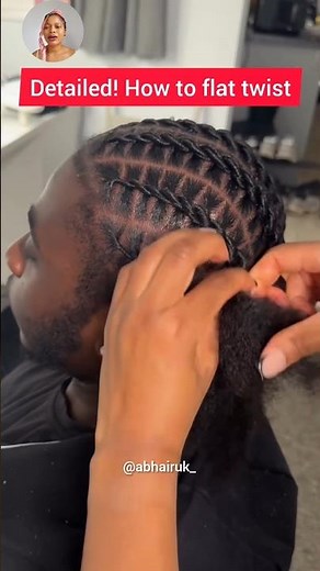 Easy flat Twist braid tutorial - Braiding made simple