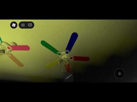 44” Hampton Bay Carousel II Ceiling Fan 