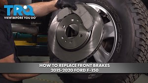 How to Replace Front Brakes 2015-2020 Ford F-150