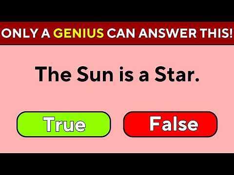 True or False | General Knowledge | Facts | True False Quiz | Quiz | Trivia Quiz | Mixed Trivia