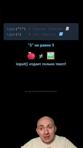 Почему while не работает? 😳 ошибка с input