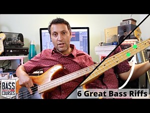 6 INSTANTLY Recognisable Bass Riffs (With Just 2 Notes)