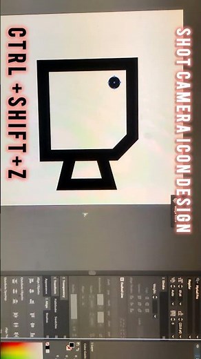 How I Made a Perfect Camera Icon Fast! Illustrator Hack