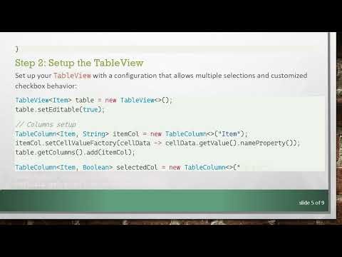 How to Toggle Multiple CheckBoxTableCell Checkboxes at Once in JavaFX