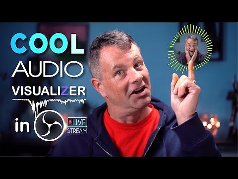How To Use The Audio Visualizer In OBS Create EPIC Camera Overlays!