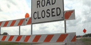 Sinkhole closes road near Pink Hill