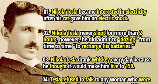 35 Interesting Facts about Nikola Tesla - Fact Republic