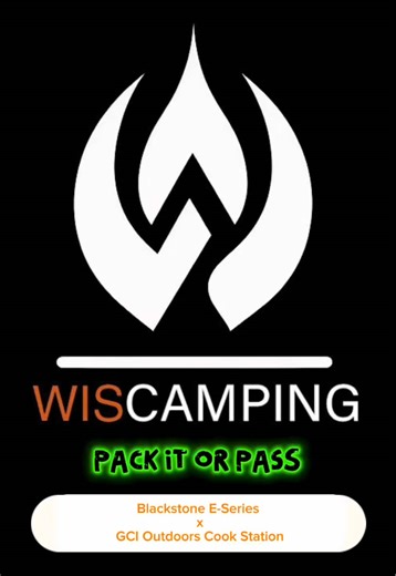 We review the @Blackstone Griddles E-Series & @GCI Outdoor Folding Cook Table in our latest episode of ‘Pack It or Pass’. We absolutely say: PACK IT ✅. Links for these products in the comments 👇🏻 #packitorpass #campingproducts #wiscamping #campinglife #Wisconsin