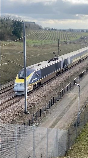Class 373 On a Eurostar Service From Paris Nord To St Pancras International!