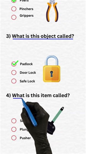 Can You Name These Tools in English? Only 1% Get 6/6! #quiz #quizchallenge #ytshorts #shorts