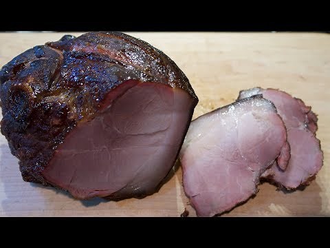 Brining and Hot-Smoking a Ham