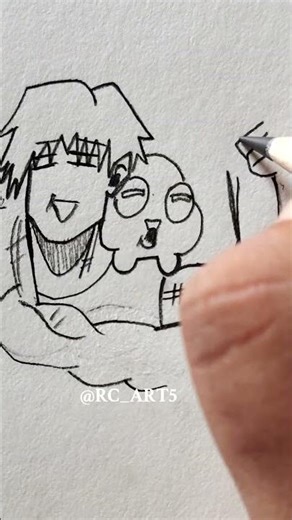 How to Draw Toji Fushiguro #shorts #tutorial #toji #drawing #anime #jjk #gojo #sketchart #doodleart