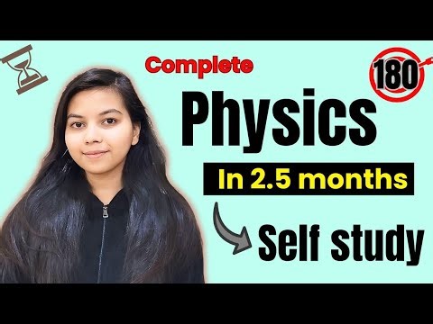 Complete Physics in 2.5 Months for NEET 2026🔥 | Self Study Strategy to Score 180 #neet2026 #neet