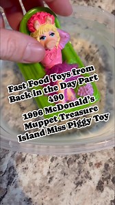 1.2M views · 5.6K reactions | Oooh Magic!! Fast Food Toys from Back in the Day Part 490 1996 McDonald’s Muppet Treasure Island Miss Piggy Toy #90skids #90snostalgia #muppets #MissPiggy #mcdonalds #happymeal #RetroToys | CPJ Collectibles | Facebook