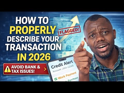 Bank Alerts & Tax Problems? How to Properly Describe Transactions in 2026
