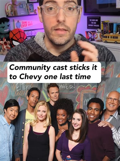 Community Cast Takes Final Jab at Chevy Chase