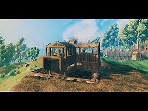 Valheim | Beginner Base Design for Solo, Duo, or Multiplayer