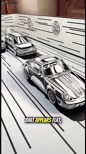 “Real Car Turns into Illustration: Joshua Vides’ Stunning 2D Art”