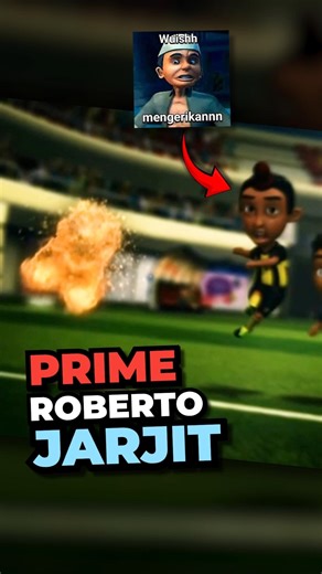 Prime Roberto Jarjit at Upin Ipin Football Match 🔥