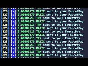 SC AutoCLaim TRX and Matic Termux