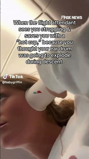 Flight crew's "airplane ear" hack goes viral after TikToker shares useful tip