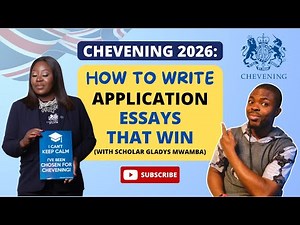 Chevening ESSAYS That Win - 2026 Scholarship FULL GUIDE | How To Write & Apply Step-by-step