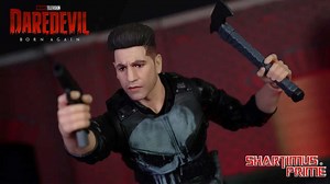 Marvel Legends Punisher Daredevil Born Again Disney+ series Hasbro action figure review