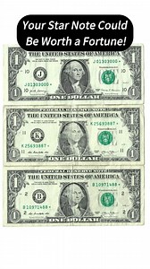 4K views · 48 reactions | Your Star Note Could Be Worth a Fortune! #bill #banknotes #coins #starnote #coincollecting #dollar | HeritCoin | Facebook