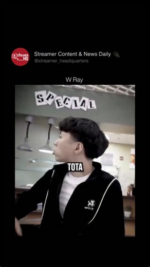 Streamer HQ on Instagram: "ray is a good guy 🥹🥹 Rayasianboy, whose real name is Chen-Ruei Hsu, is a Taiwanese streamer and content creator born on October 31, 2005. He first gained attention after a chance encounter with Kai Cenat in Japan in 2023 went viral, leading to regular appearances in Kai’s livestreams and videos. This exposure helped Ray quickly build a following across platforms, including TikTok, where he gained millions of followers, and YouTube, where he posts highlights from his