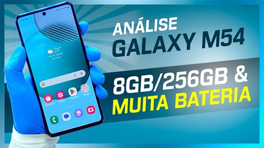 Galaxy M54 5G: O Preço Despencou e Já Vale a Pena! Unboxing e Impressões