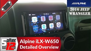 Watch Alpine iLX-W650 - Overview on Amazon Live